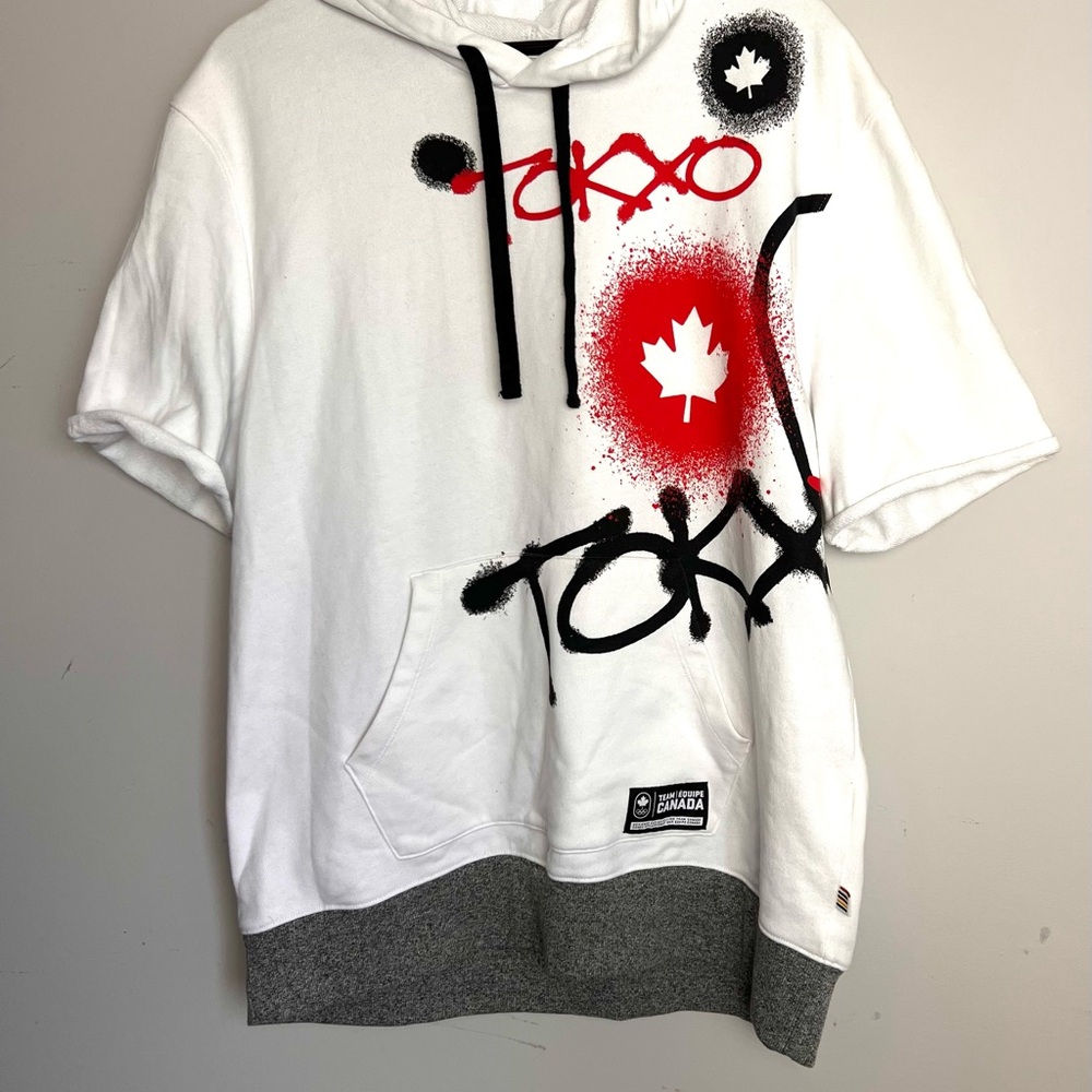 Hudson's Bay Tokyo Team Canada Olympic Graffiti Hoodie
